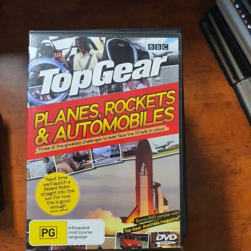 TOP GEAR PLANES ROCKETS & AUTOMOBILES