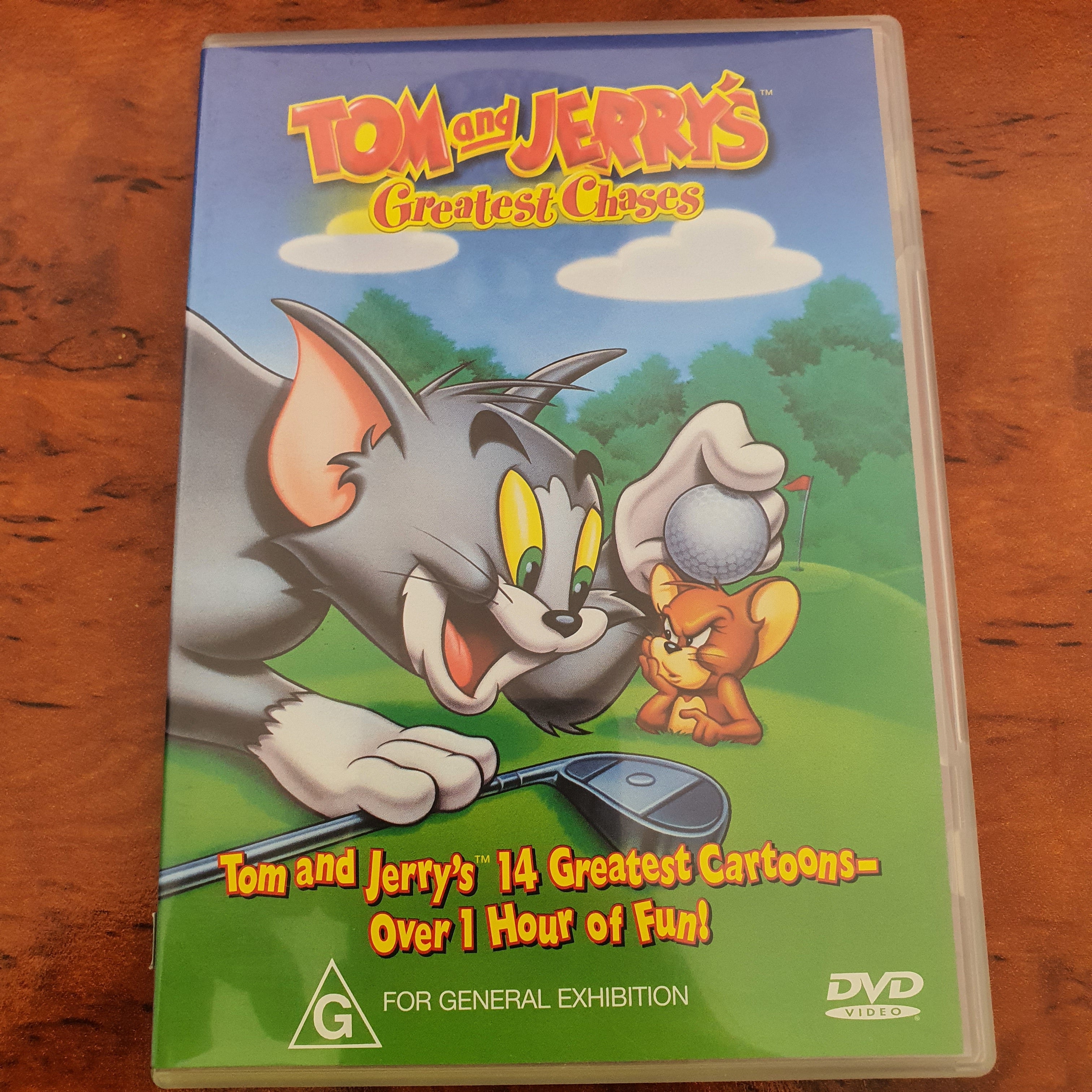 TOM AND JERRY'S GREATEST CHASES — dvd shop au