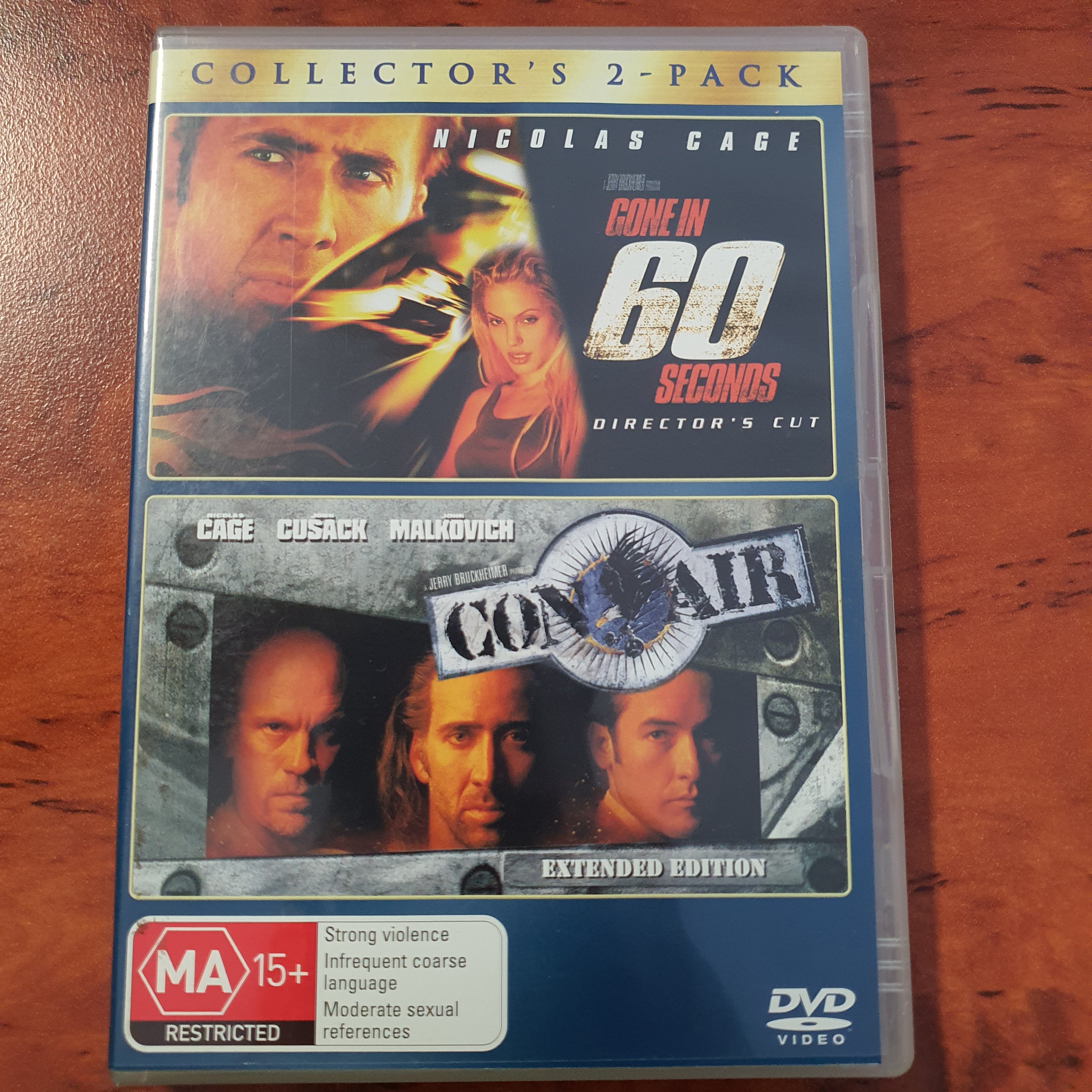 gone in 60 seconds & con air